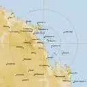 Live Mackay Weather Radar - 256km - Rain Rate