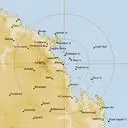 Live Mackay Weather Radar - 256km - Rain Rate