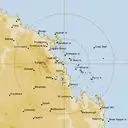 Live Mackay Weather Radar - 256km - Rain Rate