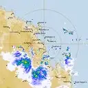 Live Mackay Weather Radar - 256km - Rain Rate