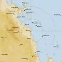 Live Mackay Weather Radar - 128km - Rain Rate