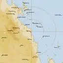Live Mackay Weather Radar - 128km - Rain Rate