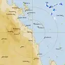 Live Mackay Weather Radar - 128km - Rain Rate