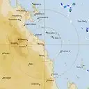 Live Mackay Weather Radar - 128km - Rain Rate