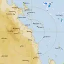 Live Mackay Weather Radar - 128km - Rain Rate