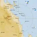 Live Mackay Weather Radar - 128km - Rain Rate