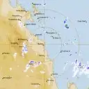 Live Mackay Weather Radar - 128km - Rain Rate