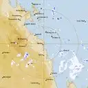 Live Mackay Weather Radar - 128km - Rain Rate