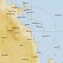 Live Mackay Weather Radar - 128km - Rain Rate