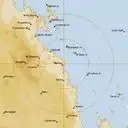 Live Mackay Weather Radar - 128km - Rain Rate