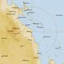 Live Mackay Weather Radar - 128km - Rain Rate
