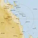 Live Mackay Weather Radar - 128km - Rain Rate