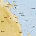 Live Mackay Weather Radar - 128km - Rain Rate