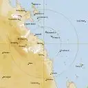 Live Mackay Weather Radar - 128km - Rain Rate