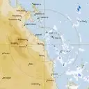 Live Mackay Weather Radar - 128km - Rain Rate