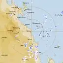 Live Mackay Weather Radar - 128km - Rain Rate