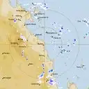 Live Mackay Weather Radar - 128km - Rain Rate