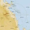 Live Mackay Weather Radar - 128km - Rain Rate