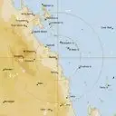 Live Mackay Weather Radar - 128km - Rain Rate