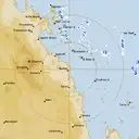 Live Mackay Weather Radar - 128km - Rain Rate