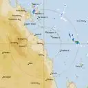 Live Mackay Weather Radar - 128km - Rain Rate