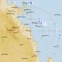 Live Mackay Weather Radar - 128km - Rain Rate