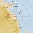Live Mackay Weather Radar - 128km - Rain Rate