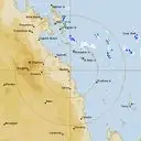 Live Mackay Weather Radar - 128km - Rain Rate