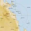 Live Mackay Weather Radar - 128km - Rain Rate