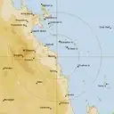 Live Mackay Weather Radar - 128km - Rain Rate