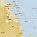 Live Mackay Weather Radar - 128km - Rain Rate