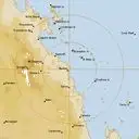 Live Mackay Weather Radar - 128km - Rain Rate