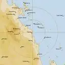 Live Mackay Weather Radar - 128km - Rain Rate
