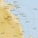Live Mackay Weather Radar - 128km - Rain Rate