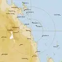 Live Mackay Weather Radar - 128km - Rain Rate