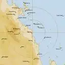 Live Mackay Weather Radar - 128km - Rain Rate