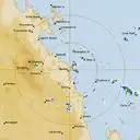 Live Mackay Weather Radar - 128km - Rain Rate