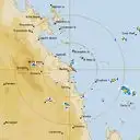 Live Mackay Weather Radar - 128km - Rain Rate