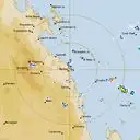 Live Mackay Weather Radar - 128km - Rain Rate
