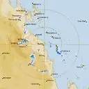 Live Mackay Weather Radar - 128km - Rain Rate