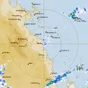 Live Mackay Weather Radar - 128km - Rain Rate