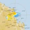 Live Mackay Weather Radar - 128km - Doppler Wind