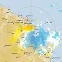 Live Mackay Weather Radar - 128km - Doppler Wind
