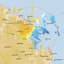 Live Mackay Weather Radar - 128km - Doppler Wind