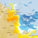 Live Mackay Weather Radar - 128km - Doppler Wind