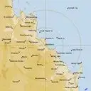 Live Gladstone Weather Radar - 256km - Rain Rate