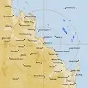 Live Gladstone Weather Radar - 256km - Rain Rate
