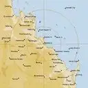Live Gladstone Weather Radar - 256km - Rain Rate