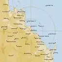 Live Gladstone Weather Radar - 256km - Rain Rate