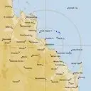 Live Gladstone Weather Radar - 256km - Rain Rate